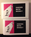 Chicks with Dicks zine by Johnny Ryan