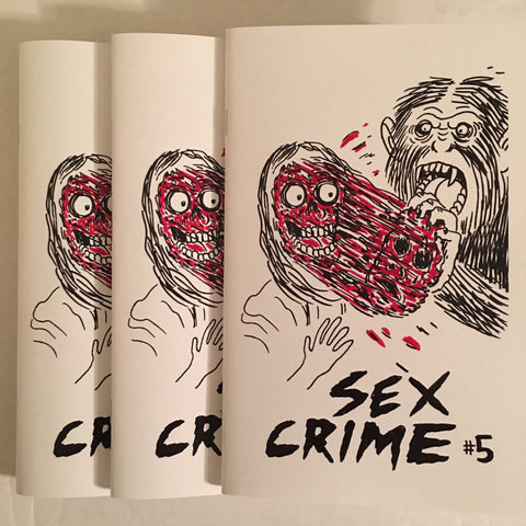 Sex Crime 5 - Johnny Ryan sketchbook blem
